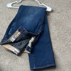 Mountain Khakis 307 Lined Jeans 31/32 Classic fit Dark Wash